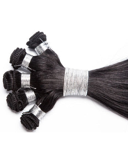 100% Natural Brazilian "Straight" Human Hair  Handmade A 100g Straight Color: Natural | gtworld.be 