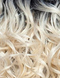 Dream Hair 14" = 35 cm / Schwarz-Hellblond Mix FS1B/613 Dream Hair French Weaving Human Hair
