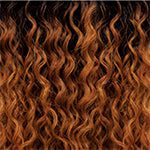 Dream Hair 14" = 35 cm / Schwarz-Kupfer Gold Mix Ombre
