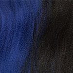Dream Hair 16" = 40 cm / Schwarz-Blau Mix