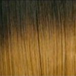 Dream Hair 16" = 40 cm / Schwarz-Gold Hellbraun Mix Ombre