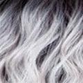 Dream Hair 16" = 40 cm / Schwarz-Silber-Grau Mix #OTSilverGR Dream Hair 3x Pre-Fluffed Afro Kinky Braid Cheveux synthétiques 16'' / 28''