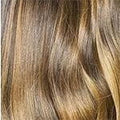 Dream Hair 18" = 45 cm / Hellbraun-Aschblond-Mittelbraun Mix #P12/16/4 Dream Hair Clip-In Extensions Set Deep Wave Human Hair, Echthaar