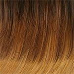 Dream Hair 28" = 71 cm / Mittelbraun-Kupferbraun-Gold Hellbraun Mix Ombre