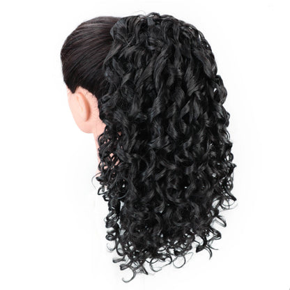 Dream Hair Dream Hair Afro Curly Wave Ponytail 14" - Synthetic Hair