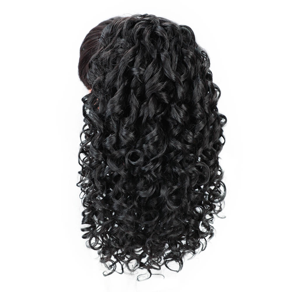 Dream Hair Dream Hair Afro Curly Wave Ponytail 14" - Synthetic Hair