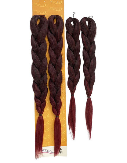 Dream Hair Braids Exception 4x Pre Stretched 100% Cheveux synthétiques 4 pcs, 170g | gtworld.be 