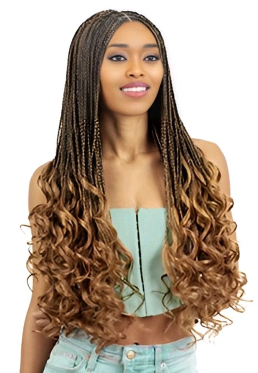 Dream Hair French Curl Crochet Braided X3 Pcs 22'' 150g | gtworld.be 