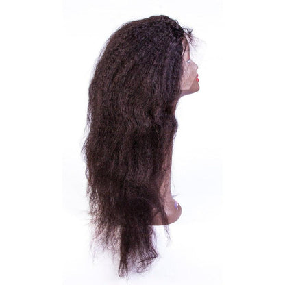 Dream Hair Natural Brazilian Hair Top Perücke Kinky Straight :Natural | gtworld.be 