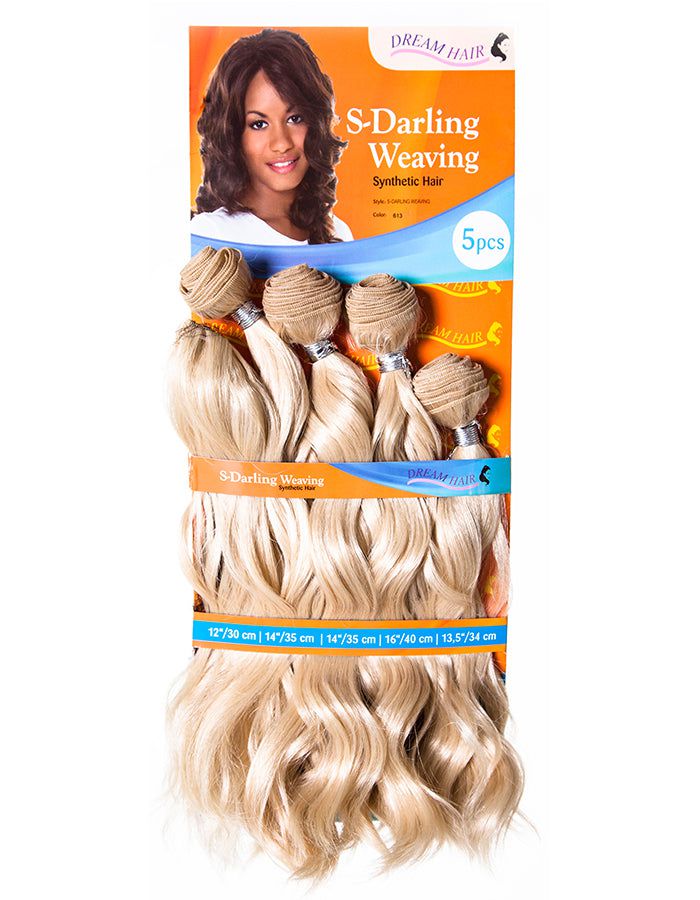 Dream Hair Dream Hair S-Darling Weaving Synthetic Hair 5 pcs