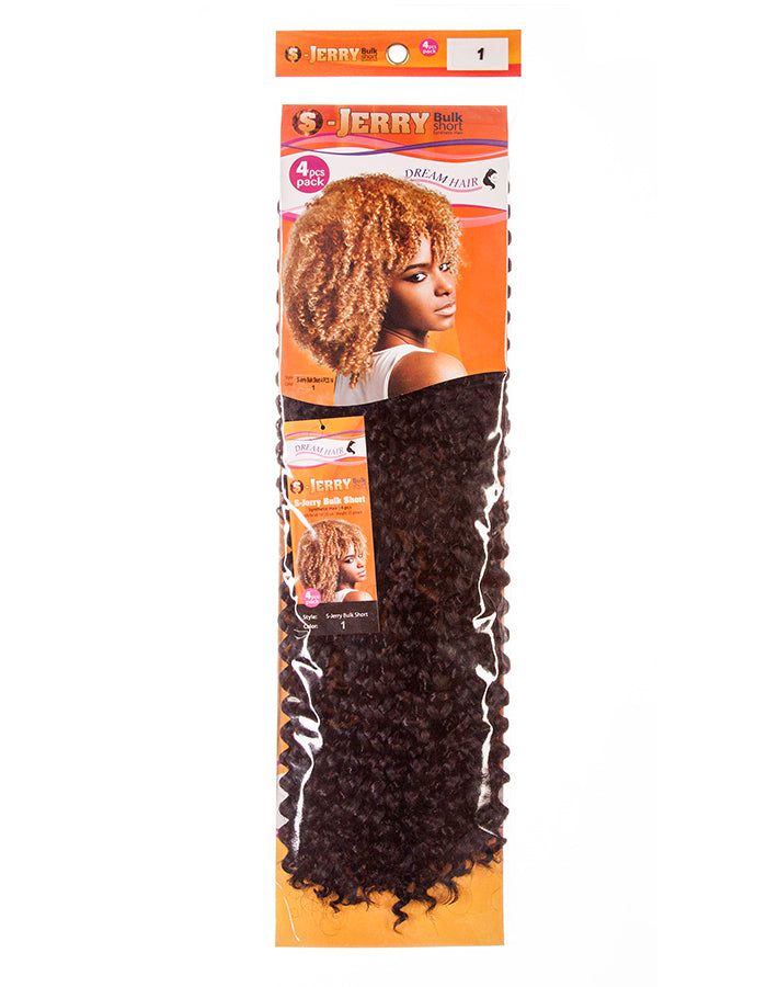 Dream Hair Dream Hair S-Jerry Bulk Short Synthetic Hair 4 Pcs Pack