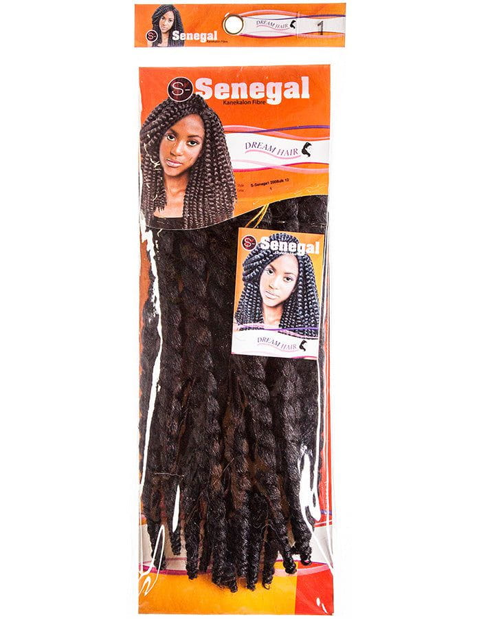 Dream Hair Dream Hair S-Senegal 200 Bulk 12"/30cm Synthetic Hair