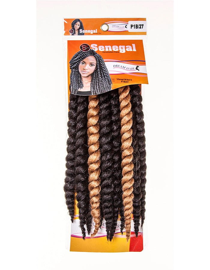 Dream Hair Dream Hair S-Senegal 200 Bulk 12"/30cm Synthetic Hair