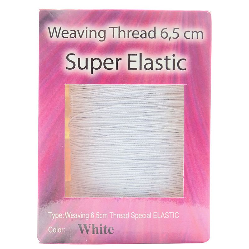 Dream Hair Dream Hair Weaving 6,5cm Thread Special ELASTIC White
