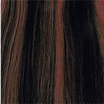 Dream Hair Health & Beauty 14" = 35 cm / Schwarz-Kupfer Mix #P1B/FL Dream Hair S-Body Weft Synthetic Hair