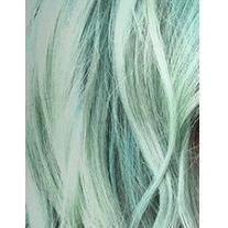 Dream Hair Health & Beauty 16" = 40 cm / T/LIGHT GREEN Dream Hair 3x Pre-Fluffed Afro Kinky Braid Kunsthaar