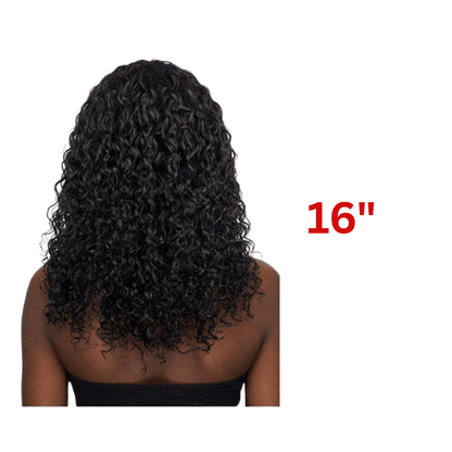 Dream Hair Health & Beauty 16" Dream Hair - Half Wig Water Wave Natural color 16"/20"