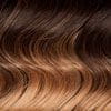 Dream Hair Health & Beauty 18" = 45 cm / Schwarz-Hellbraun Mix Ombré #T1B/27 Dream Hair S-Nr One Weaving 14"/35Cm Synthetic Hair