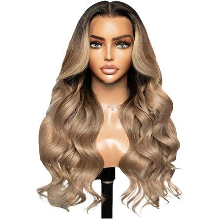 Dream Hair Health & Beauty Dream Hair 6 CH Brazilian Virgin Lace Front Wig 18" N289 Wavy