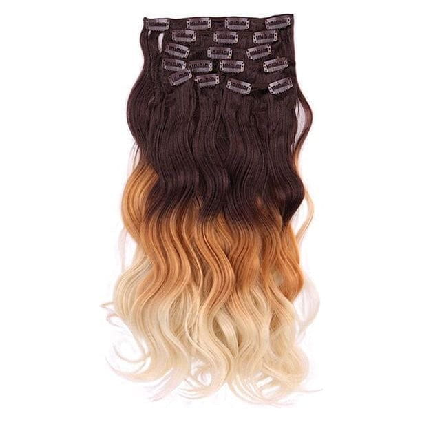 Dream Hair Health & Beauty Dream Hair 8 Clip-In Ombre Extensions Synthetic Hair