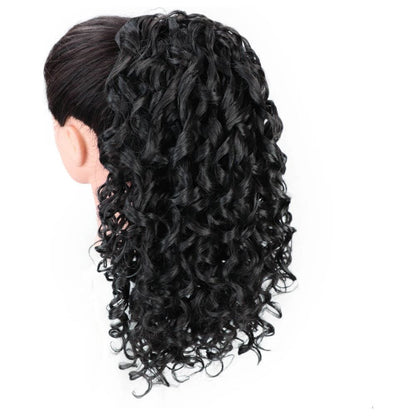 Dream Hair Health & Beauty Dream Hair Afro Curly Wave Ponytail 14" - Synthetic Hair