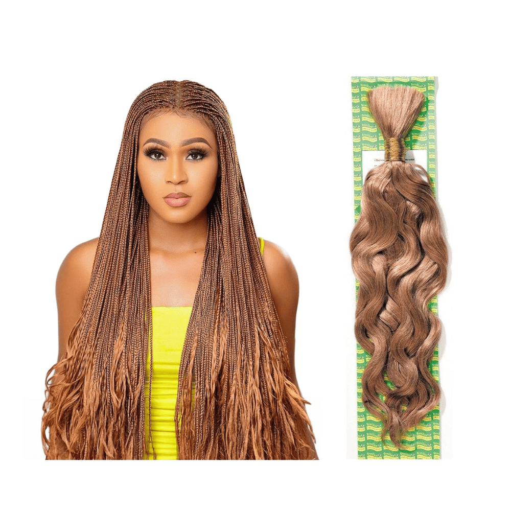 Dream Hair Health & Beauty Dream Hair Brazilian Wave Bulk Cheveux naturels
