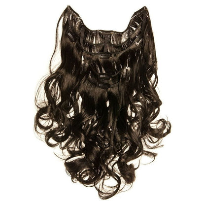 Dream Hair Health & Beauty Dream Hair Futura Curl Clip-In Extensions Two Pieces 10 Clips-On 14"/35Cm Synthetic Hair