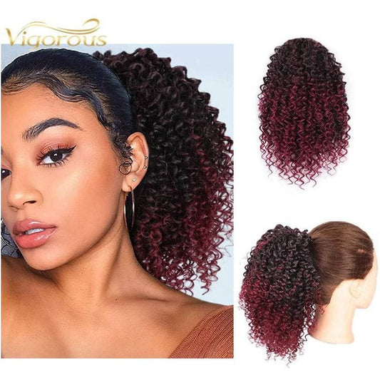 Dream Hair Health & Beauty Dream Hair Kinky Curl 8" Ponytail - Synthetic Hair