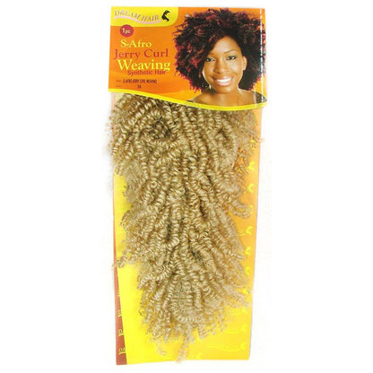 Dream Hair Health & Beauty Dream Hair S-Afro Jerry Curl Weaving Synthetic Hair 18" 1Pc.