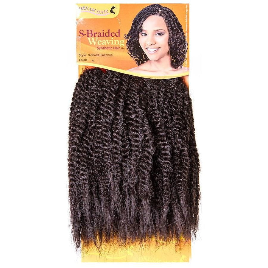 Dream Hair Health & Beauty Dream Hair S-Braided Weaving Synthetic Hair 8"/20Cm, 65G