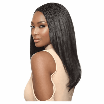 Dream Hair Health & Beauty Dream Hair WIG Jamaica Collection P Cheveux  en dentelle tressée fine, perruque de cheveux synthétiques