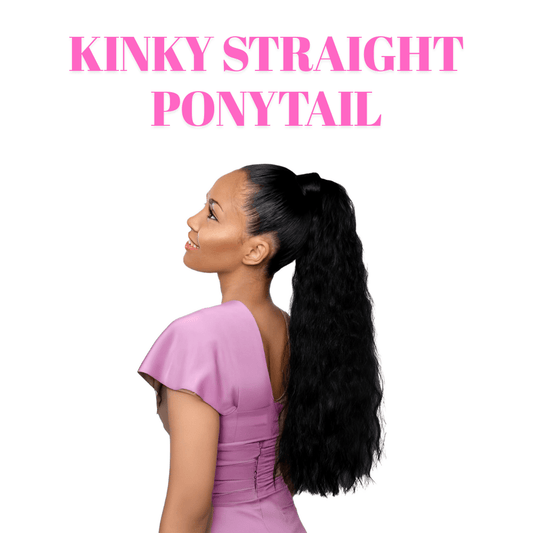 Dream Hair Health & Beauty Dreamhair Kinky Straight Ponytail 22"