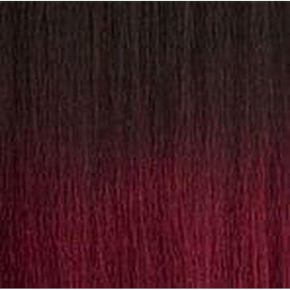 Dream Hair Health & Beauty Schwarz-Burgundy Mix Ombré #T1B/Burg Dream Hair Pony Romance Yaki 26"/66cm Synthetic Hair