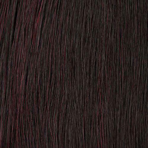 Dream Hair Health & Beauty Schwarz-Rot Mix #F1B/99J Dream Hair Wig HW Sugar Human Hair, Perruque en cheveux naturels