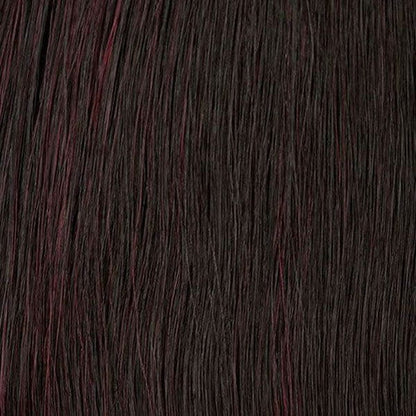 Dream Hair Health & Beauty Schwarz-Rot Mix #F1B/99J Wig HW Selam Human Hair, Real Hair Wig