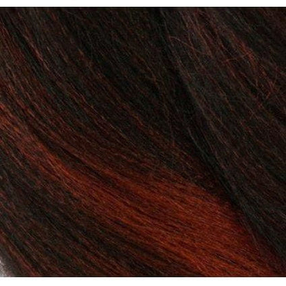 Dream Hair Health & Beauty Schwarz-Rot Mix Ombré #T1B/350 Dream Hair S-Senegal ML Weaving/Tissage 600 (2pcs x50g)