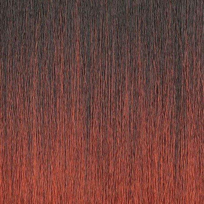 Dream Hair Health & Beauty Schwarz-Rot Mix Ombré #TT1B/350 Dream Hair S-Yaky Kinky Weaving 14"/35cm Synthetic Hair