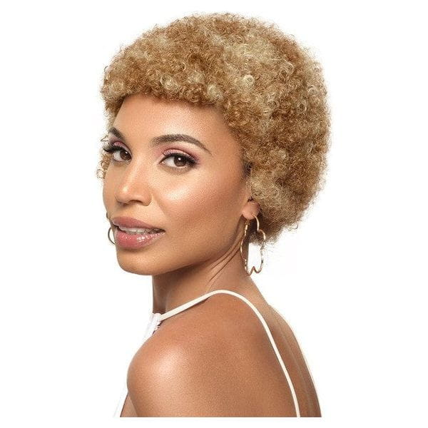 Dream Hair Health & Beauty Wig Afro Short Synthetic Hair, Synthetic hair wig, Afro wig, Color:1