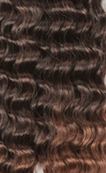 Dream Hair Kupferbraun-Hellbraun Mix Ombré #TT30/27 Dream Hair French Curl Crochet Braided X3 Pcs 22'' 150g