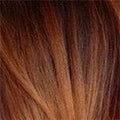 Dream Hair Mahagony-Kupfer Mix Ombré #T33/130 Dream Hair French Curl Crochet Braided X3 Pcs 22'' 150g