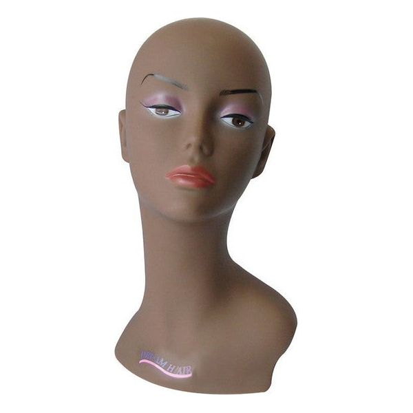 Mannequin/Decorative Head, Wig Head/, PYEDC, Brown