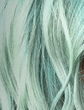 Dream Hair Minze Green Mix Ombre #PTLR/Mint Green Dream Hair 2 Clip-In Extensions 16"/40Cm Mèches de cheveux synthétiques
