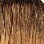 Dream Hair Mittelbraun-Gold Hellbraun Mix Ombré #T4/27 Dream Hair Ponytail EL 110 Long 22"/56cm Kunsthaar