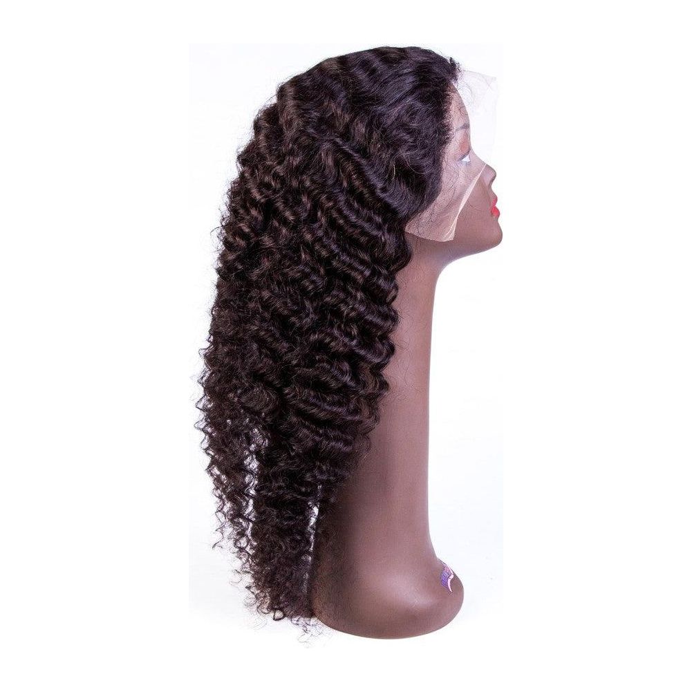 Dream Hair Natural Brazilian Hair Top Perücke Deep Wave Col: Natural - Gtworld.de