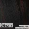 Dream Hair Schwarz-Burgundy Mix #F1B/118 Dream Hair Twist Soft 30"/76cm Synthetic Hair