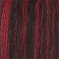 Dream Hair Schwarz-Burgundy Mix #P1B/118 Dream Hair Elysee 5/7/8", 12/17/20cm (3pcs) - Human Hair