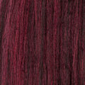 Dream Hair Schwarz-Rot Mix Ombré #T1B/118 Dream Hair Braids Super 23"/58cm 85g 100% Kanekalon-Faser