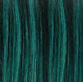 Dream Hair Schwarz-Türkis Mix Ombre #T1B/Aqua Dream Hair 2 Clip-In Extensions 16"/40Cm Mèches de cheveux synthétiques