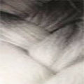 Dream Hair Schwarz-Weiß Mix Ombre #TT1B/White Dream Hair Braids Exception 40"/101cm 165g Synthetic Hair