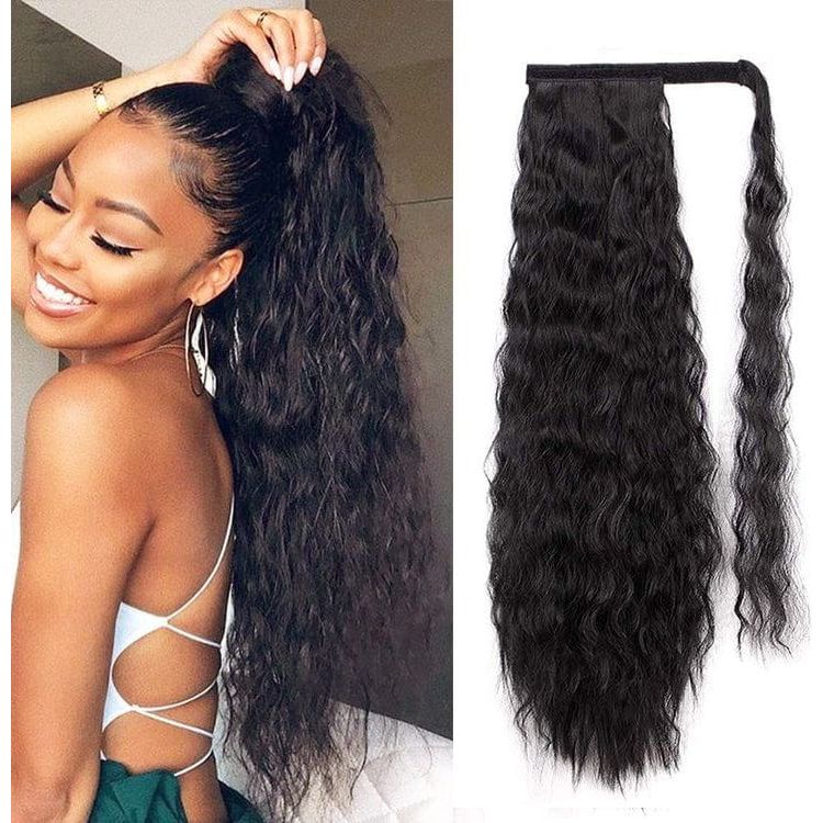 Dream Hair Water Wave Curly Synthetic Ponytail 22" - Gtworld.de